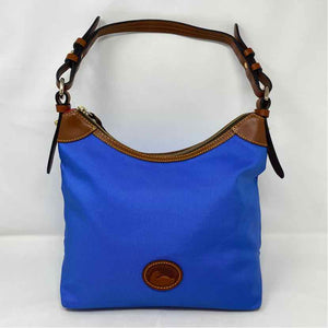 Pre-Owned Dooney & Bourke Blue Canvas Handbag