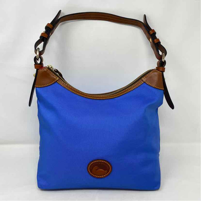 Pre-Owned Dooney & Bourke Blue Canvas Handbag