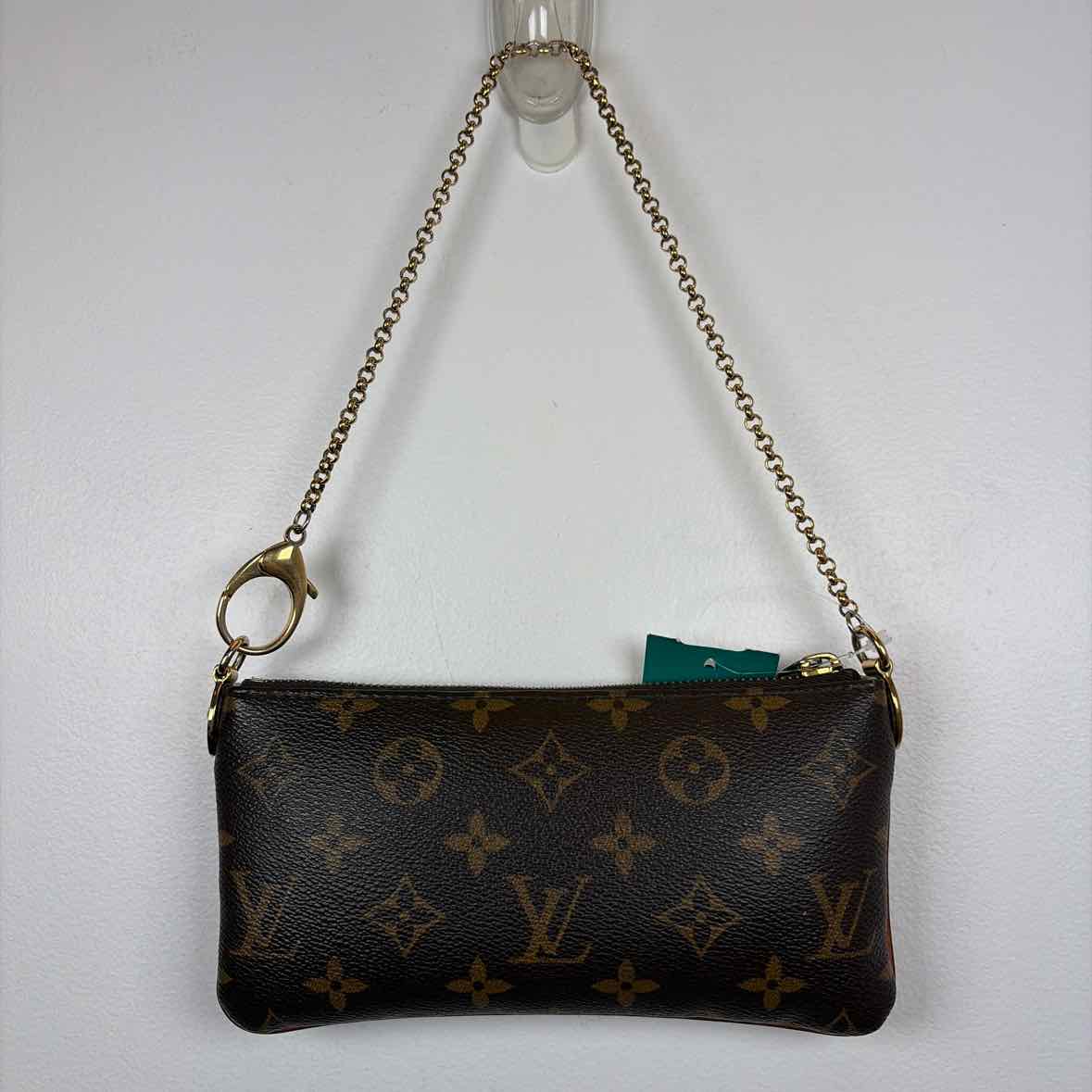 Pre-Owned Louis Vuitton Brown Coated Canvas Designer Handbag