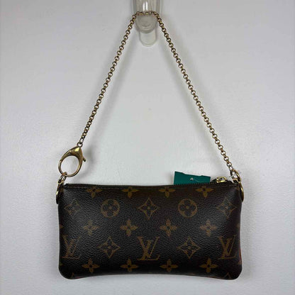 Pre-Owned Louis Vuitton Brown Coated Canvas Designer Handbag