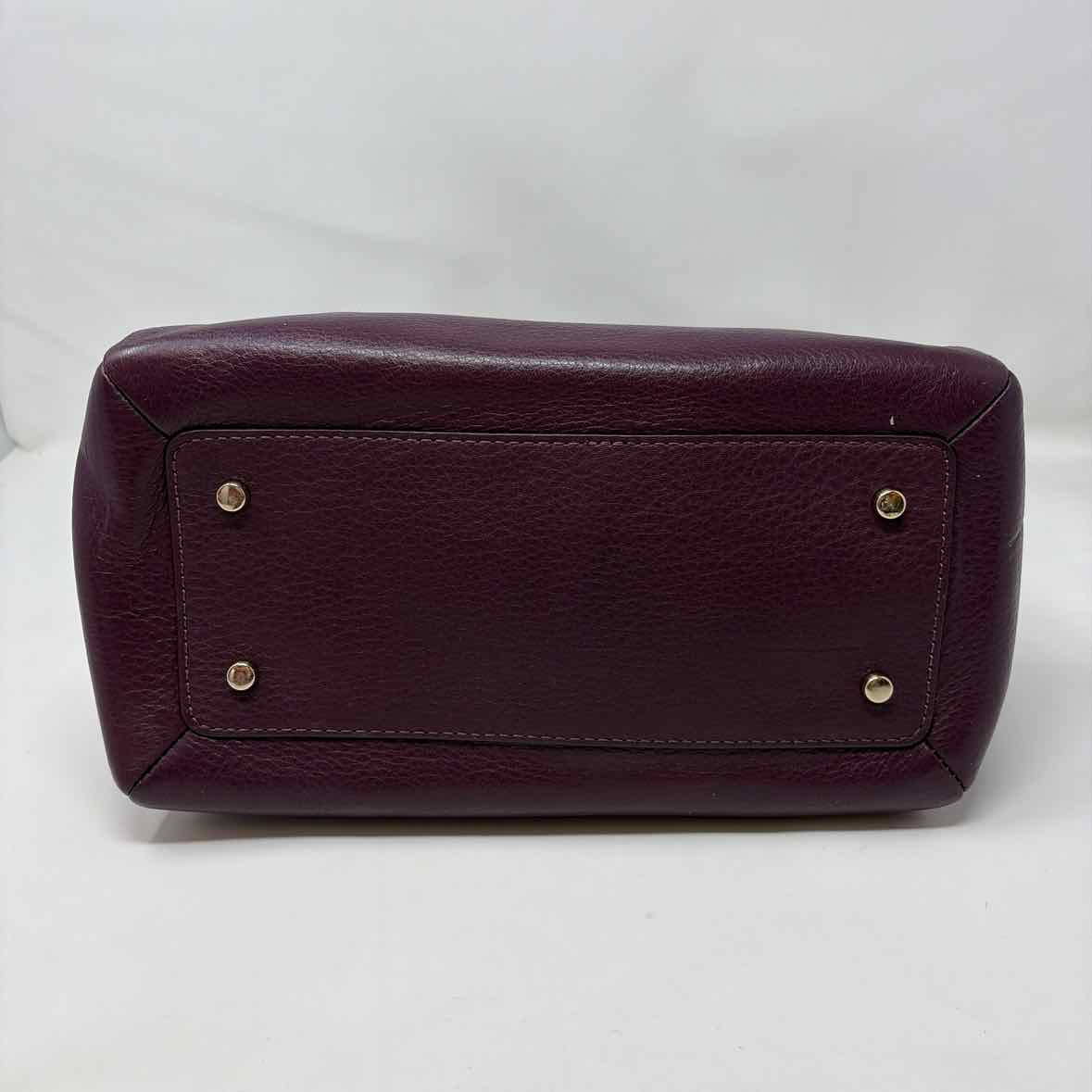 Pre-Owned Kate Spade Plum Leather Handbag