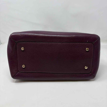 Pre-Owned Kate Spade Plum Leather Handbag