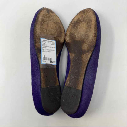 Pre-Owned Shoe Size 10 Tory Burch Purple Casual