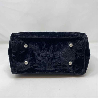 Pre-Owned Koala Kanvas Black Multi Velvet Handbag