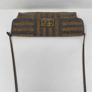 Pre-Owned Mary Frances Silver Multi Beaded Handbag