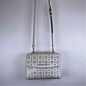 Pre-Owned Michael Kors White Multi Canvas Handbag