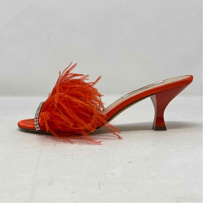 Pre-Owned Shoe Size 7 Nina Orange Sandals