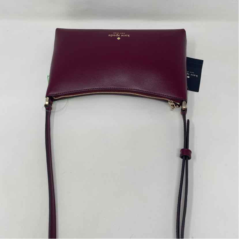 Pre-Owned Kate Spade Burgundy Leather Handbag