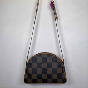 Pre-Owned Fendi Check Canvas Designer Handbag