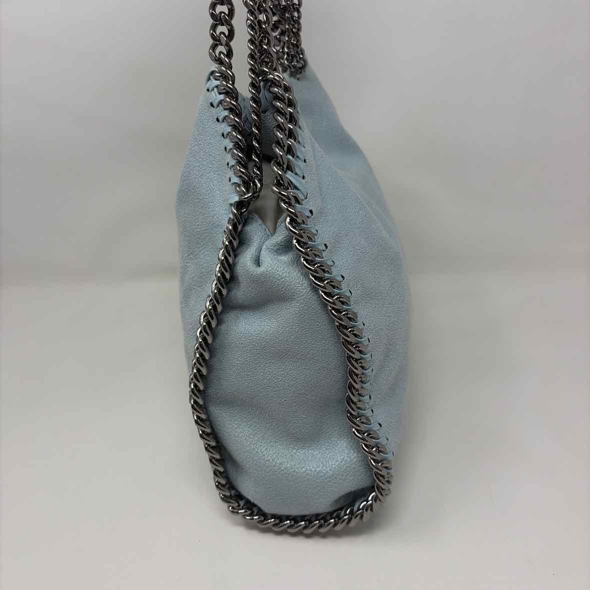 Pre-Owned Stella McCartney Blue faux leather Designer Handbag