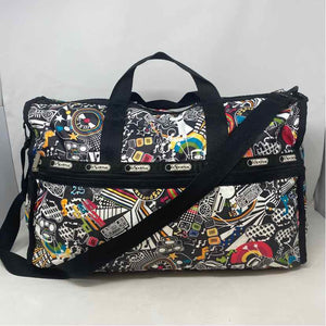 Pre-Owned LeSportsac Black Nylon Handbag