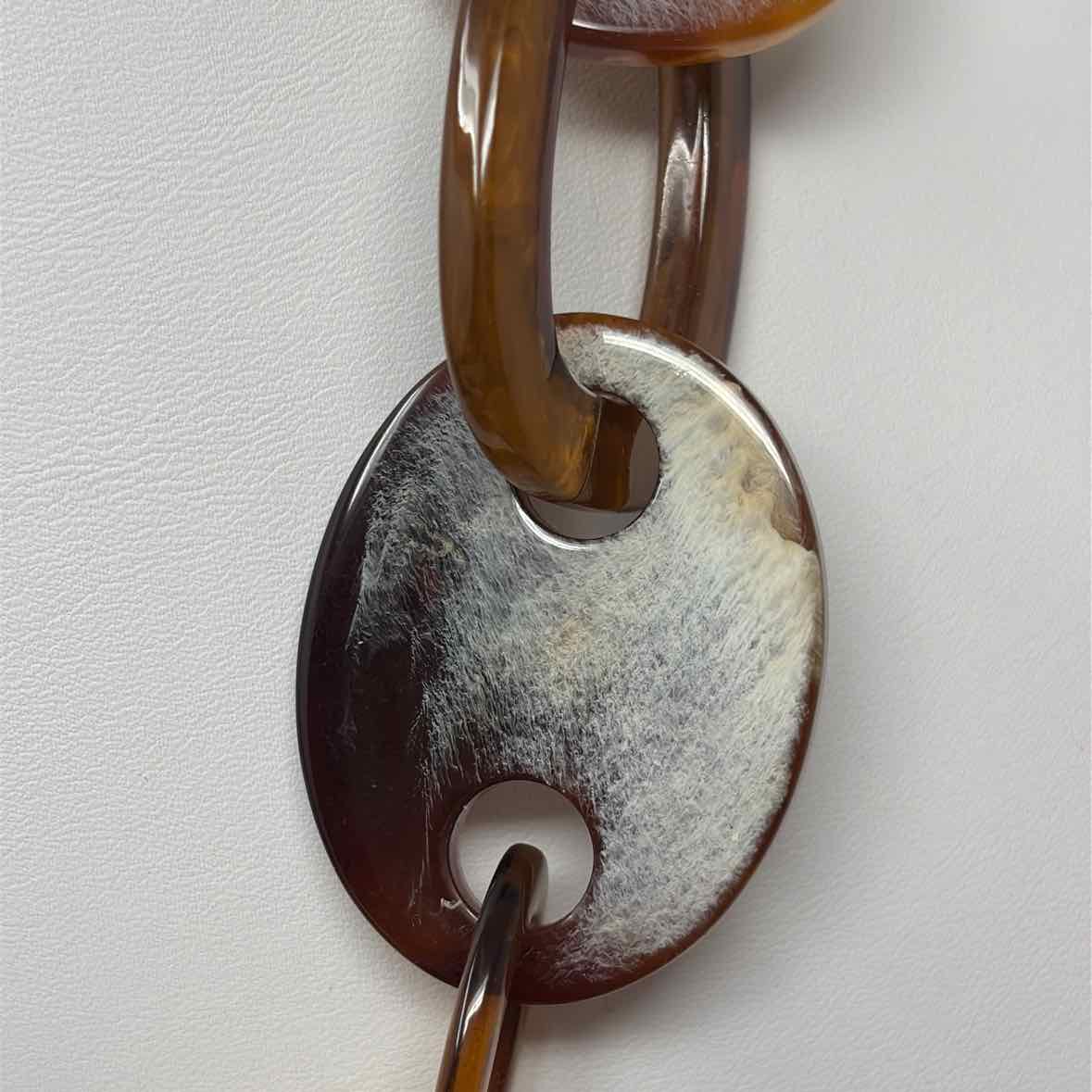 Pre-Owned Denis & Charles Tortoise Chains Necklace