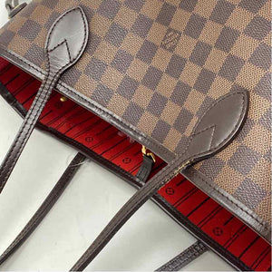 Pre-Owned Louis Vuitton Damier Eben Canvas Designer Handbag