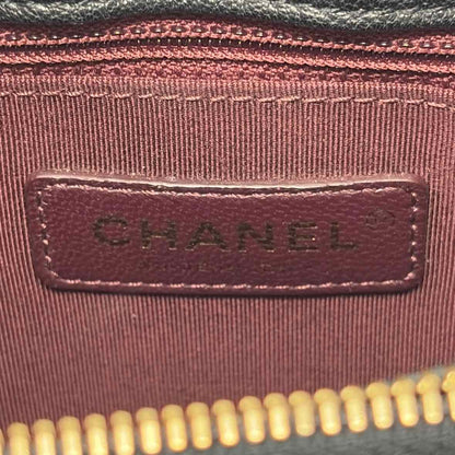 Pre-Owned Chanel Black Leather Designer Handbag