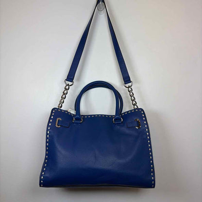 Pre-Owned Michael Kors Blue Leather Handbag