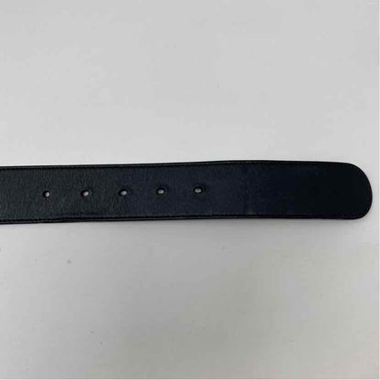 Pre-Owned Gucci Black Leather Designer Belt