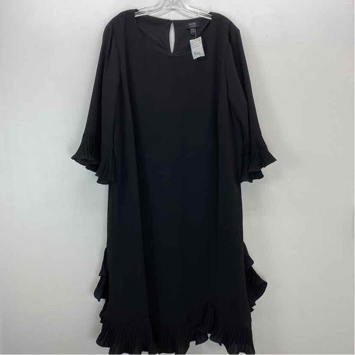 Pre-Owned Size 20W MSK Black Casual Dress