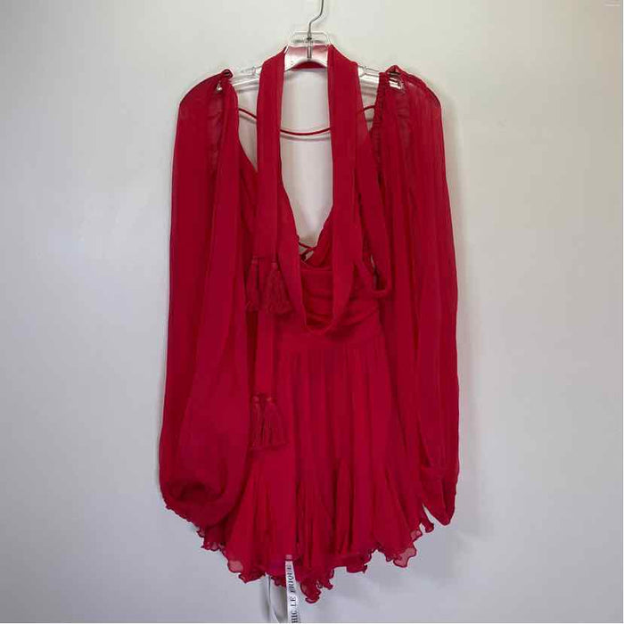 Pre-Owned Size S Chic Lefrique Pink Romper