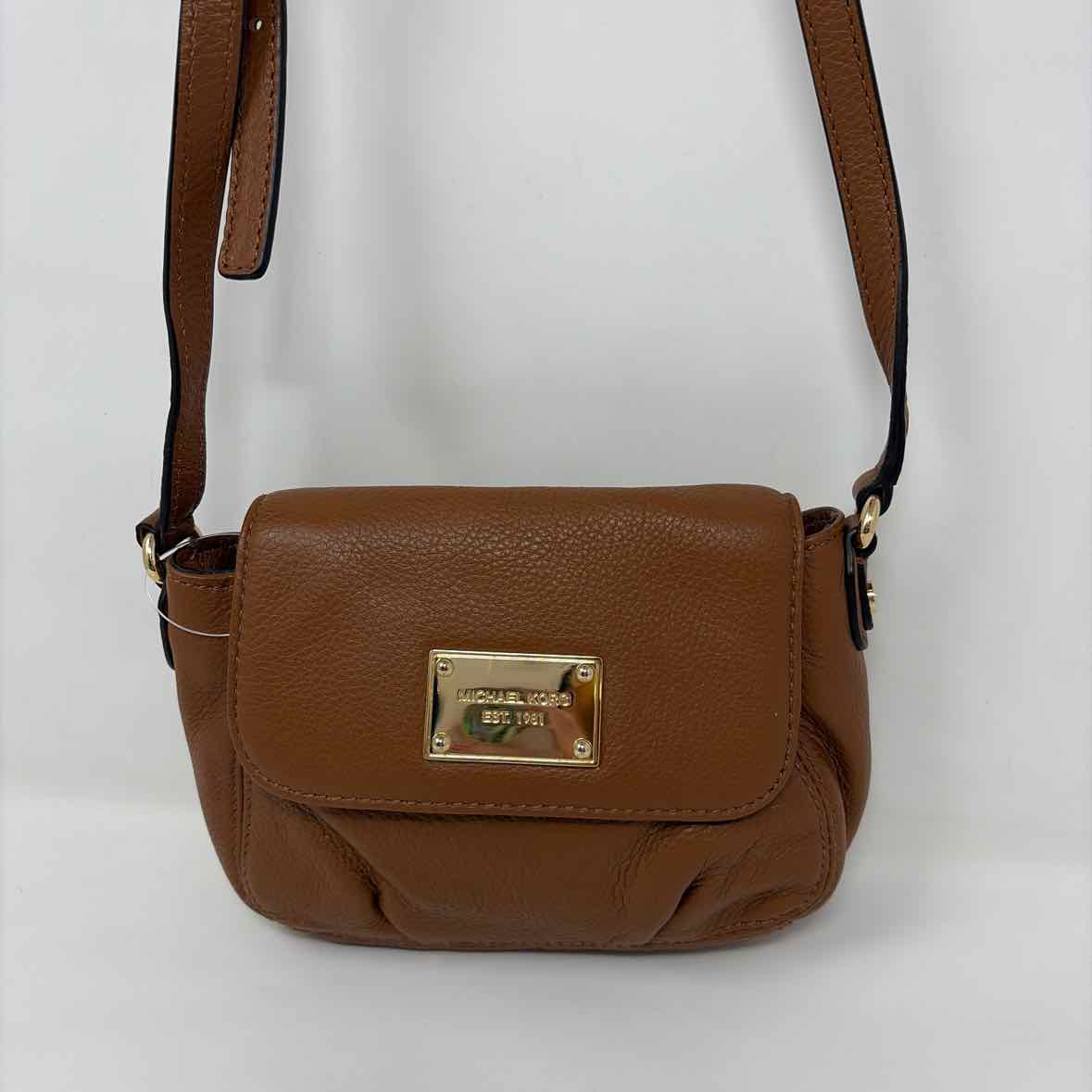 Pre-Owned Michael Kors Cognac Leather Handbag