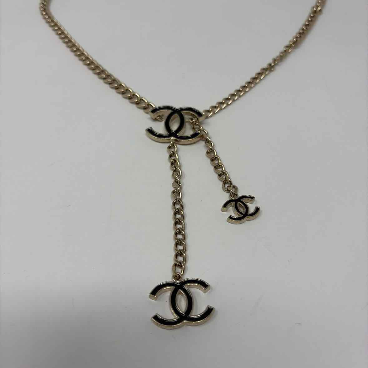 Pre-Owned Chanel Gold Metal Designer Belt