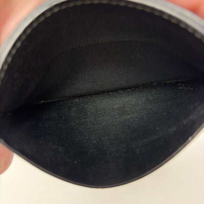 Pre-Owned Cartier Black Leather Designer Wallet