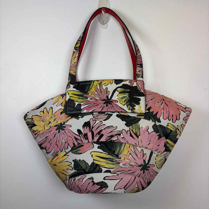 Pre-Owned Christian Louboutin Floral Canvas Designer Handbag