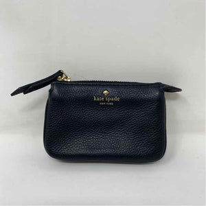Pre-Owned Kate Spade Black Leather Change Purse