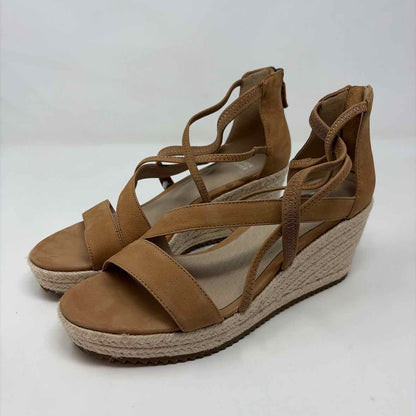 Pre-Owned Shoe Size 8 Eileen Fisher Tan Wedge
