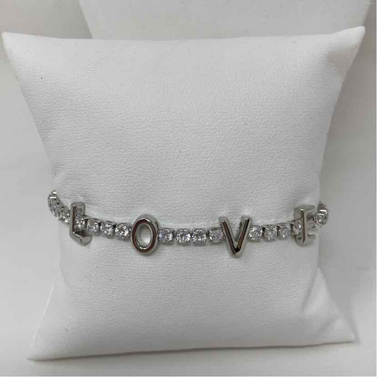 Pre-Owned Silver rhinestones Bracelet
