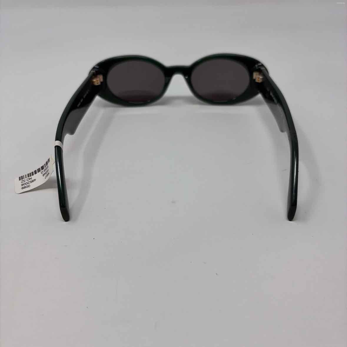 Pre-Owned Palm Angles Olive Plastic Sunglasses