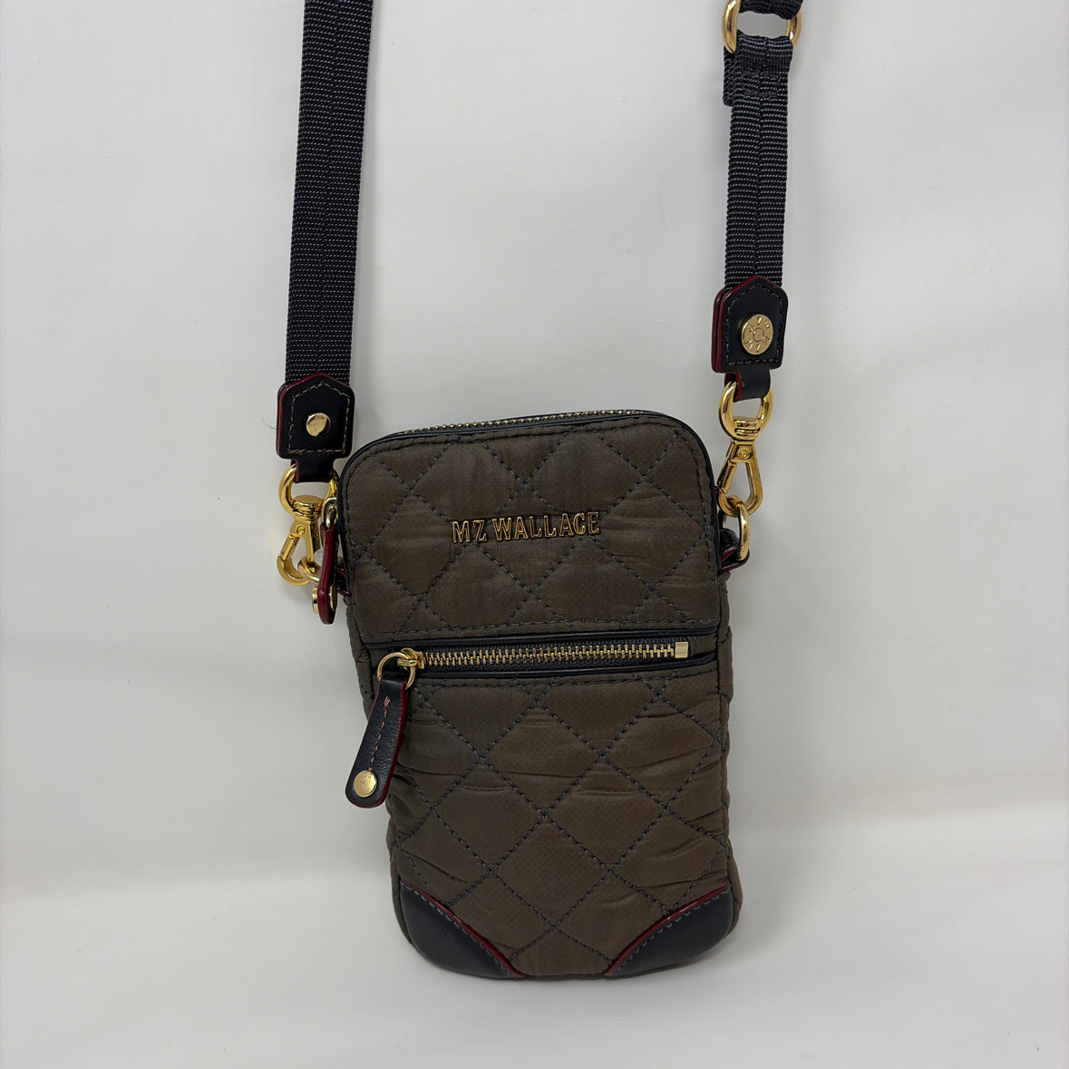 Pre-Owned MZ Wallace Brown Nylon Handbag