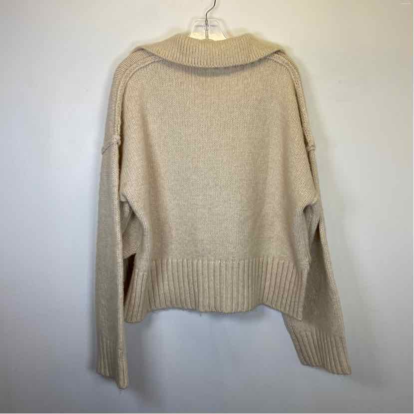 Pre-Owned Size M Miss Love Beige Sweater