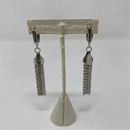 Silver Metal Earrings