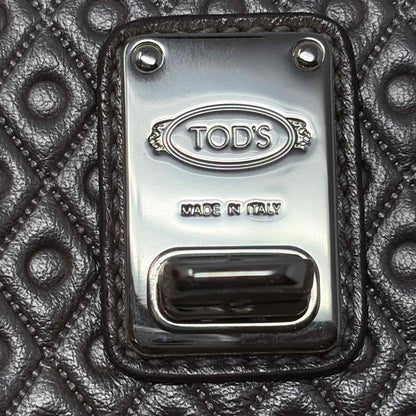 Pre-Owned Tod's Gold Leather Handbag