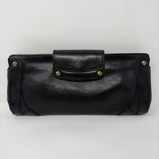Pre-Owned Cole Haan Black Leather Wallet