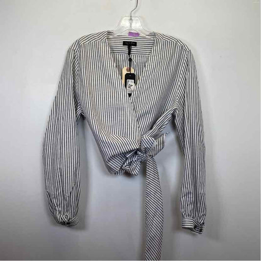 Pre-Owned Size M Rag & Bone White Stripe Top