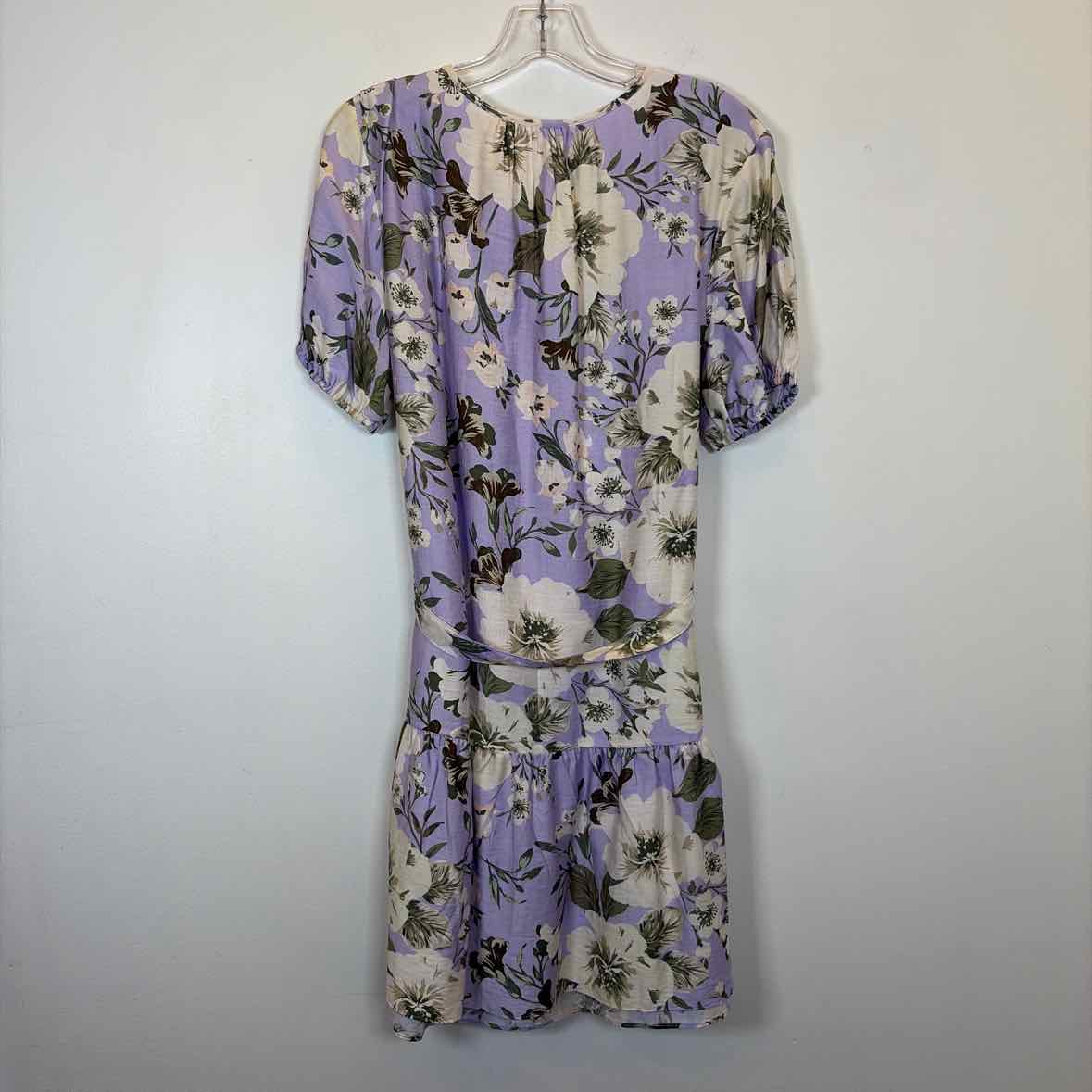 Pre-Owned Size M LOFT Purple Casual Dress