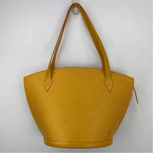 Pre-Owned Louis Vuitton Yellow Leather Designer Handbag