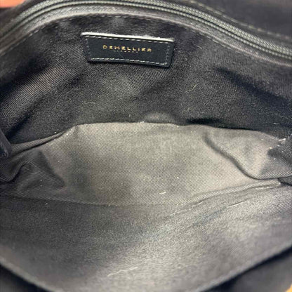 Pre-Owned Demellier Black Leather Handbag
