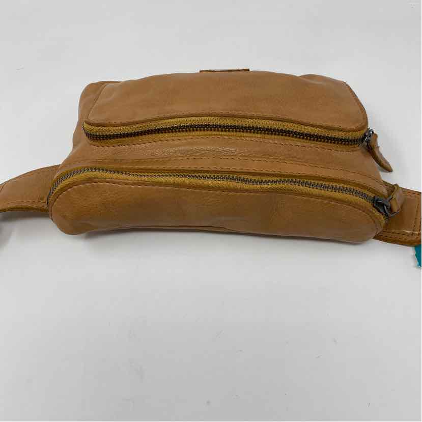 Pre-Owned Spikes & Sparrow Cognac Leather Handbag