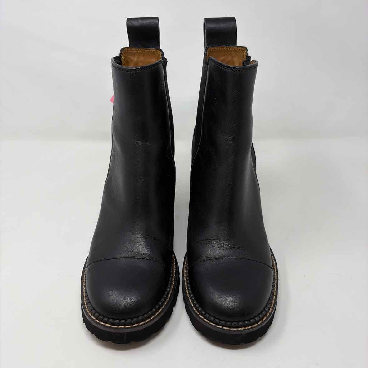 Pre-Owned Shoe Size 9.5 See by Chloe Black Booties