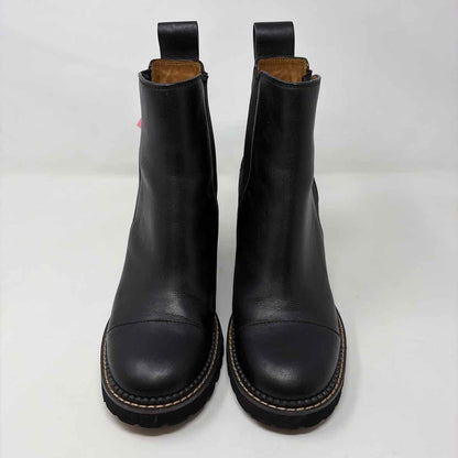 Pre-Owned Shoe Size 9.5 See by Chloe Black Booties