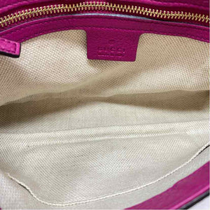 Pre-Owned Gucci Pink Leather Designer Handbag