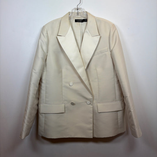 Pre-Owned Size 16/XL Lauren by Ralph Lauren Cream Jacket