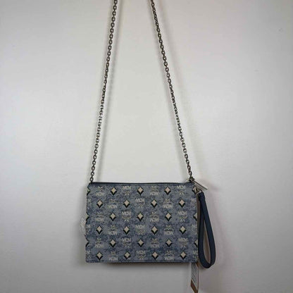 Pre-Owned MCM Denim Canvas Designer Handbag