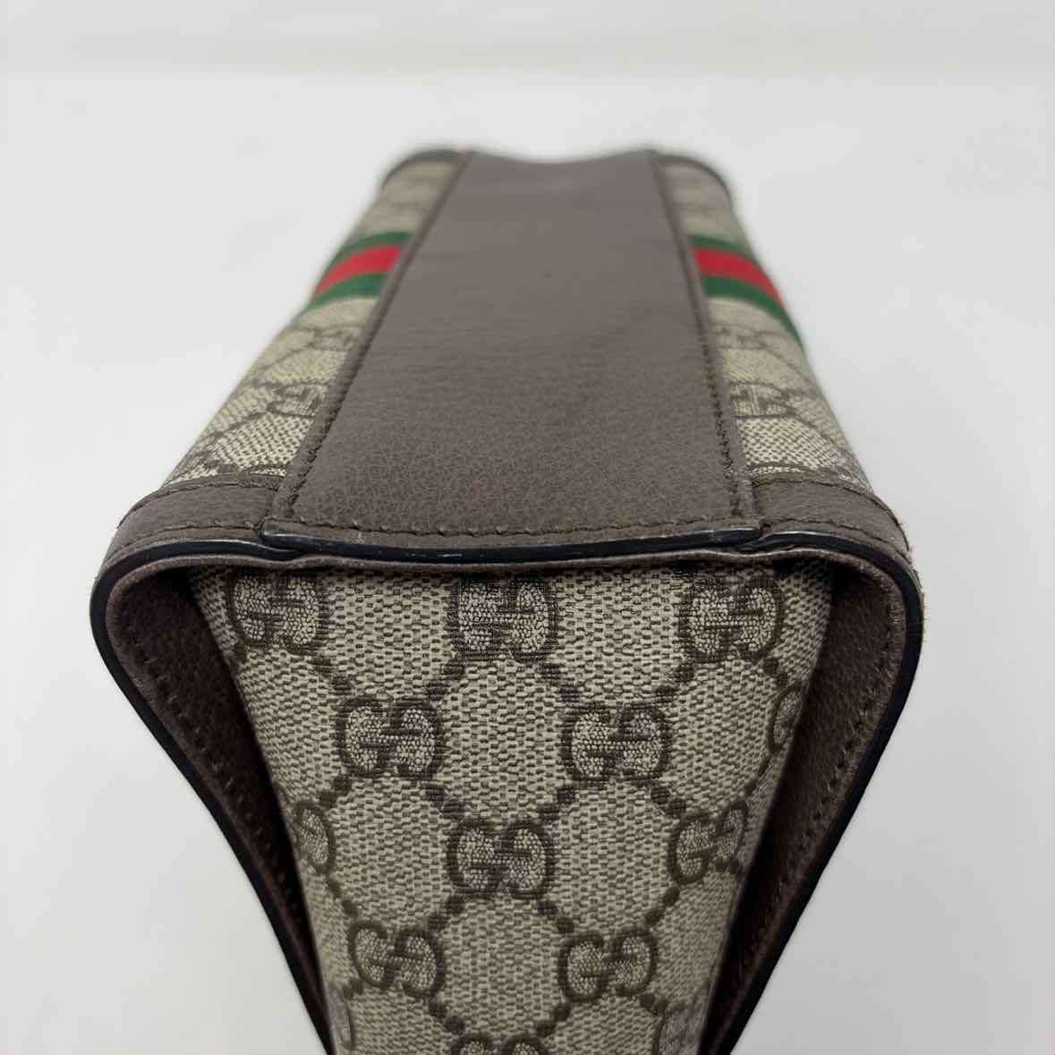 Pre-Owned Gucci Monogram Canvas Designer Handbag