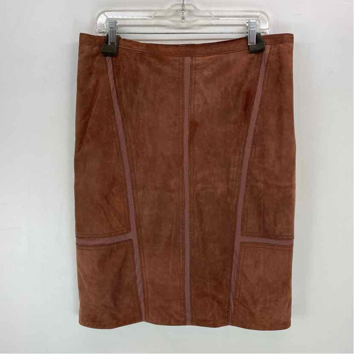 Pre-Owned Size M Escada Cognac Skirt