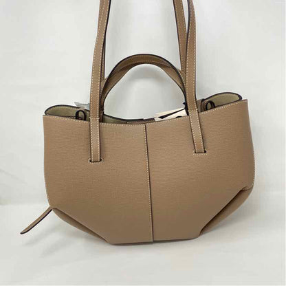 Pre-Owned Polene Tan Leather Designer Handbag