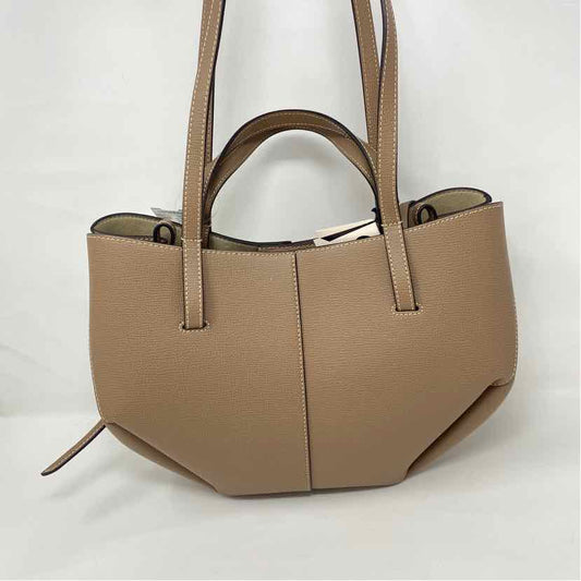 Pre-Owned Polene Tan Leather Designer Handbag