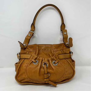 Pre-Owned B Makowski Tan Leather Handbag